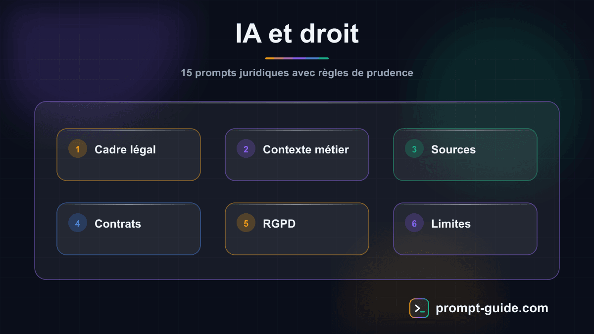 Infographie — IA et Droit