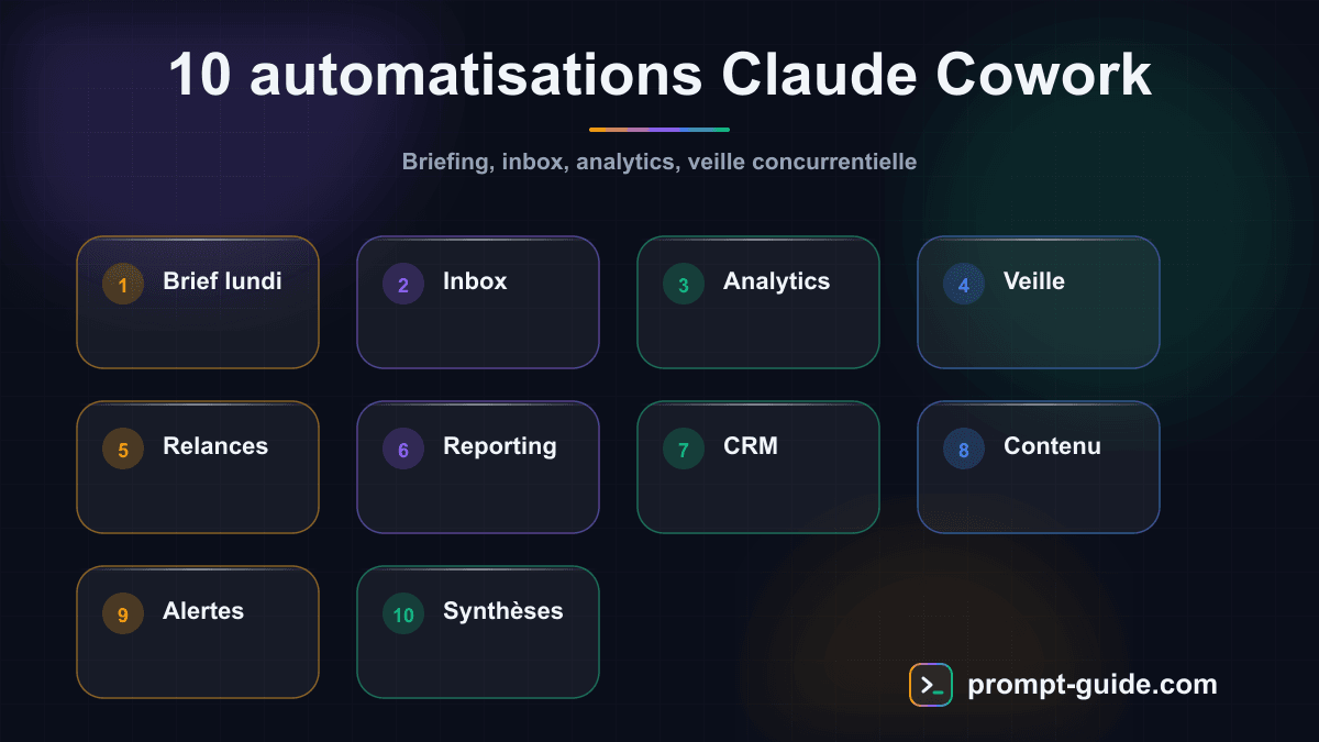 Infographie — Taches Planifiees Claude Cowork
