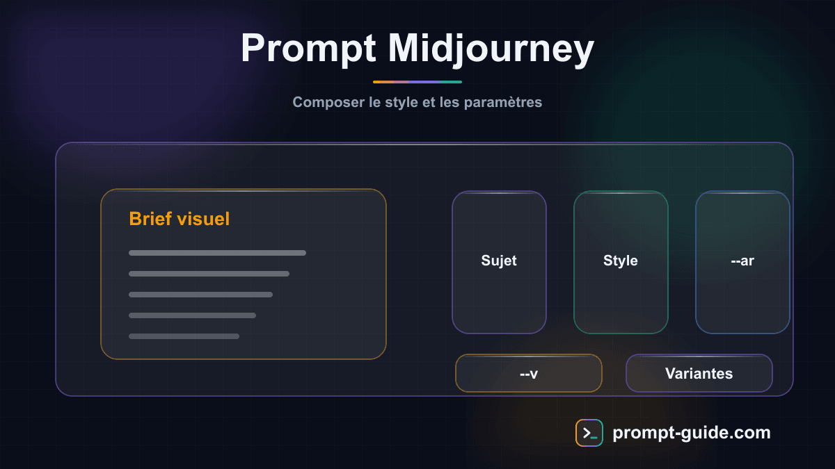 Infographie — Prompt Midjourney